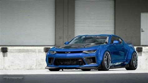 This Widebody 2016 Camaro Ss Is A Supercharged Wonder