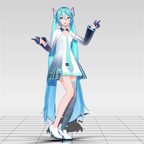 Mmd Yyb Miku Hatsune V2 Edit By Xxthecrystalgeodexx On Deviantart