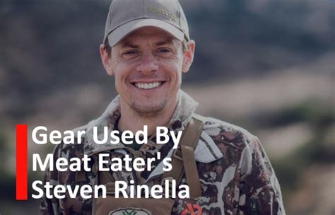Meateater Show Gear Used By Steven Rinella Apocalyptic Prepping