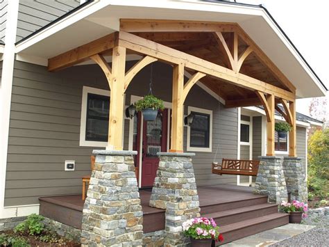 Porches And Exterior Details Timber Creek Post And Beam Company Porch