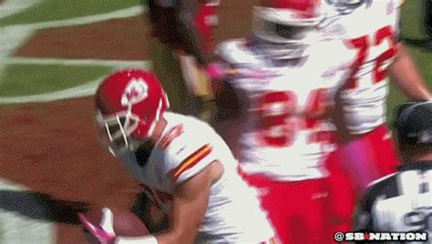 Travis Kelce Celebrates With The Ric Flair Strut