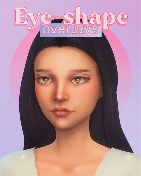 Eye Shape Overlays Miiko On Patreon In 2021 The Sims 4 Skin Sims 4