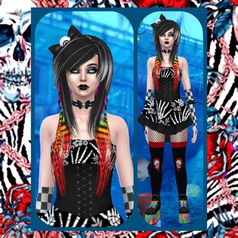 Funkcie Rafflesia Arnoldi Cudzinec Gothic Clothing The Sims 4 Cc
