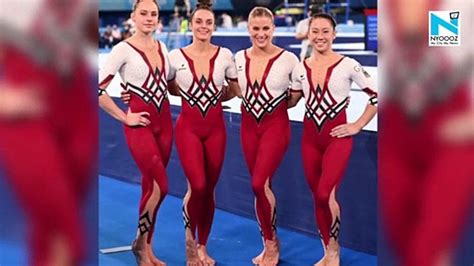 Gymnastics Team Tired Of ‘sexualization Wears Unitards Video Dailymotion