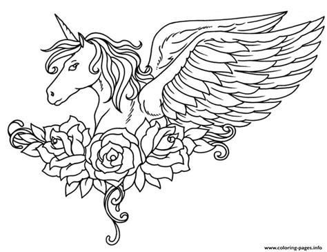 Welcome to the world of my little pony coloring pages. Ornate Winged Unicorn Flowers Coloring Pages Printable