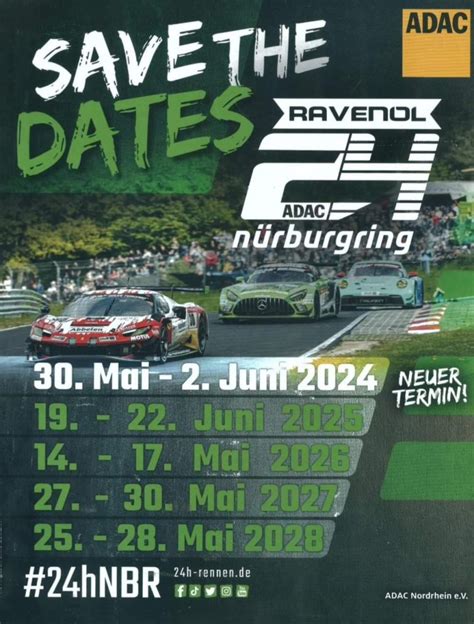 24h Rennen Nürburgring 2024 Zeitplan