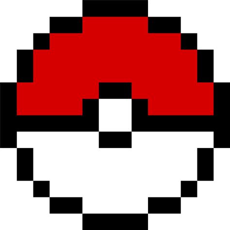 Pokeball Pixel Art Pokeball Clipart Large Size Png Image Pikpng Images