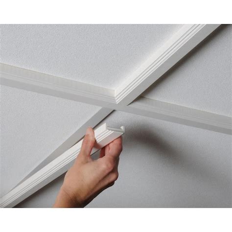 Armstrong Ceilings Stylestix 12 Pack 24 Sq Ft Snap On Main Ceiling Grid