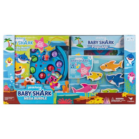 Buy Pinkfong Baby Shark Mega Bundle With Puzzles And Games For Kids