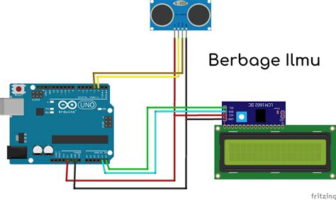 Proteus Arduino Project Sensor Jarak Dengan Lcd I2c P Vrogue Co