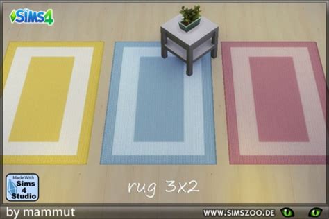 Blackys Sims 4 Zoo Rugs Pastel 1 • Sims 4 Downloads