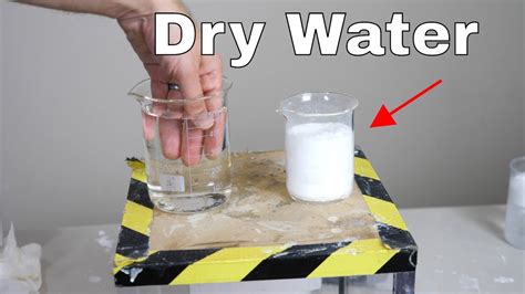 How To Make Dry Waterweird Experiment Makes Water Thats Not Wet