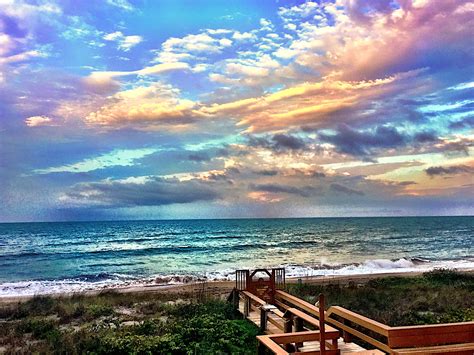Jensen Beach Florida Florida Beaches Sunrise Sunset Clouds Outdoor