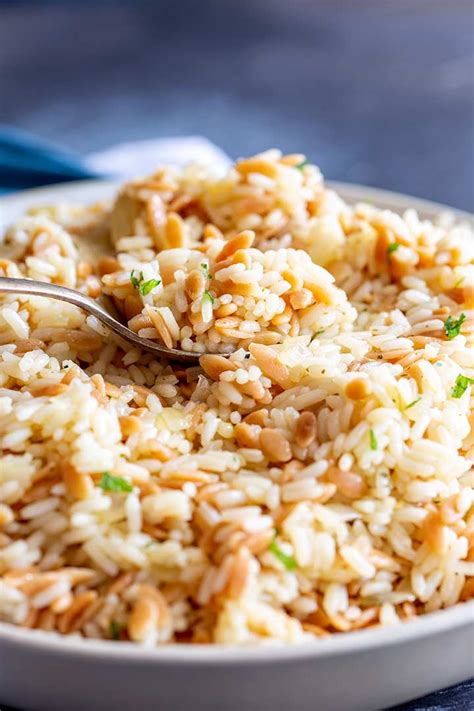 Turkish Rice Pilaf With Orzo