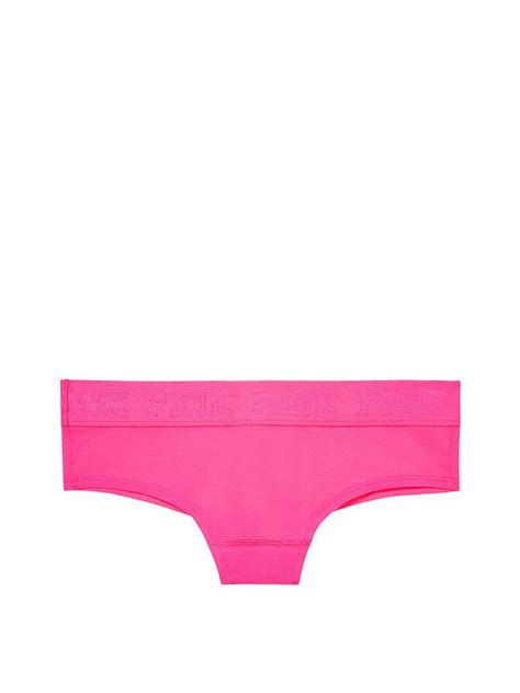 Victorias Secret Pink Sexy Extra Low Rise Logo Cheekster Panty Nwt