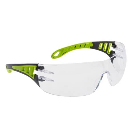 portwest tech look anti fog clear safety glasses ps12clr uk