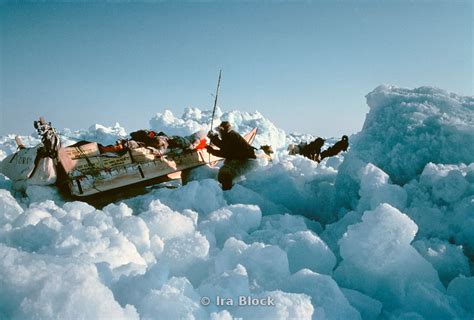 Ira Block Photography Japanese Explorer Naomi Uemura At The North Pole