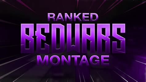 Ranked BedWars Montage - YouTube