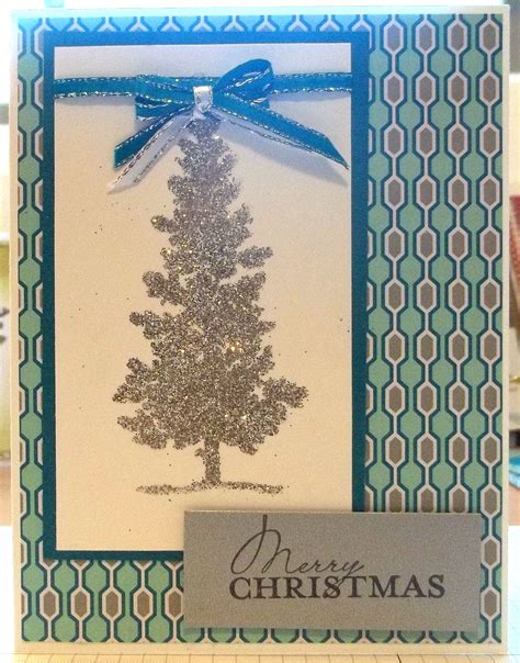 Lovely As A Tree With Winter Frost Dsp Winter Frost Cards Handmade