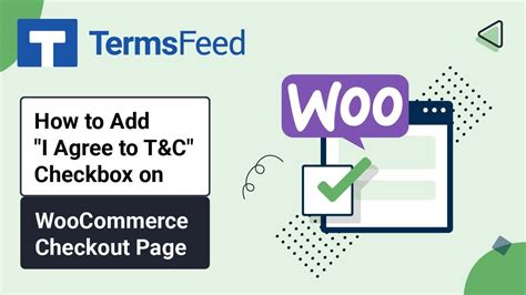 How To Add I Agree To Terms And Conditions Checkbox On Woocommerce