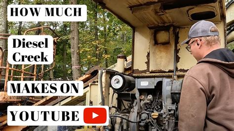 How Much Diesel Creek Makes On Youtube Youtube