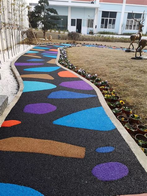 Colorful Epdm Rubber Flooring Granules For Walkway Rubber Flooring