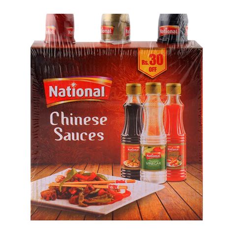 Purchase National Chinese Sauces 3x300ml Value Pack Online At Special