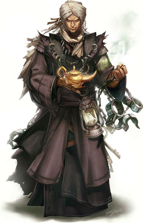 Therefore, if djinni's deathrattle triggers more than once, but there is not enough space on board to summon another minion. Genie Binder #Paizo #Human | Concept art characters ...