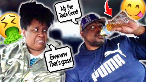 Drinking My Pee In Front Of My Girlfriend She Goes Crazy Youtube