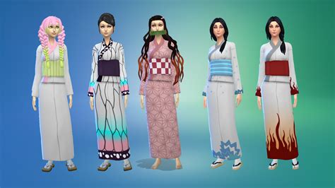 Nezuko Kamado In The Sims The Sims 4 Kimetsu No Yaiba