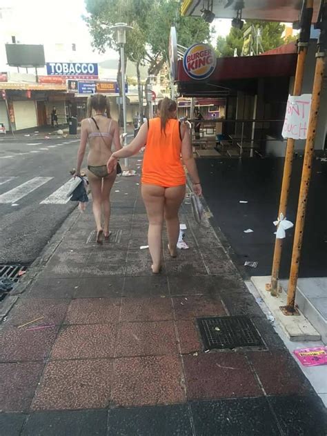 Shocking Facebook Page Mocks Half Naked Brit Girls As They Do The Walk