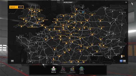 Save Profile No Dlcs Required 134x Ets2 Euro Truck Simulator 2