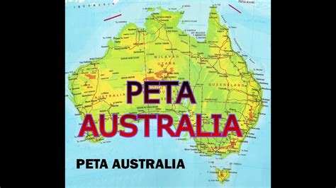 Peta Australia Youtube