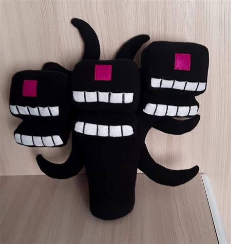 Wither Storm Minecraft Plush Minecraft Ts Game Soft Toy Etsy