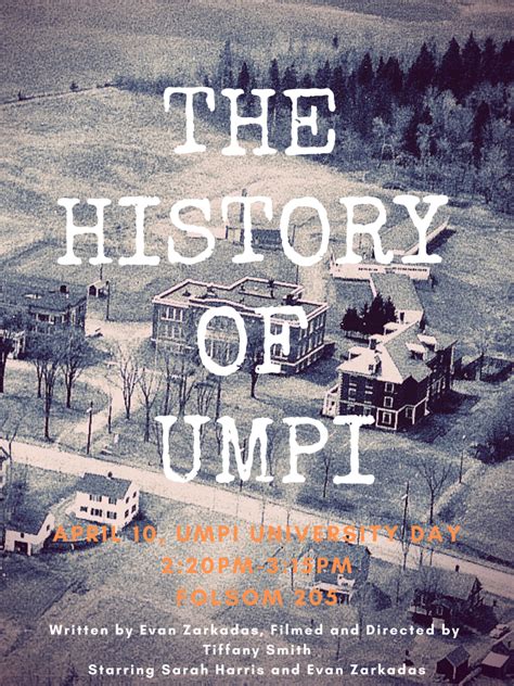 A Documentary On The History Of Umpi University Times