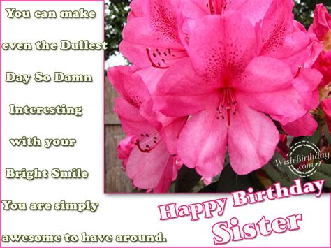 Birthday Wishes For Sister Birthday Wishes Happy Birthday Pictures
