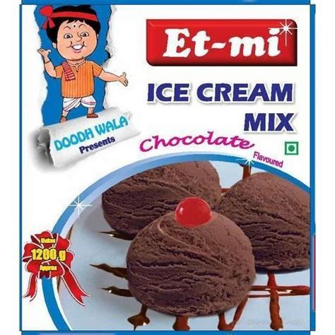 Chocolate Instant Ice Cream Mix At Rs 5720packet Ice Cream Mix In