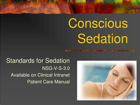 Ppt Conscious Sedation Powerpoint Presentation Free Download Id 3123214