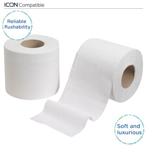 Kleenex® Standard Size Toilet Roll 8477 2 Ply Toilet Paper 9 Packs