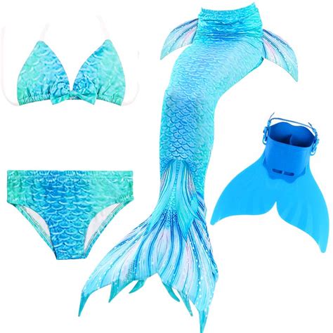 Buy 22 Colors 2018 New Ariel Children Swimming Mermaid