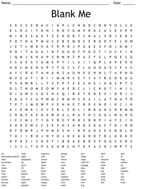 B L B Sexy Time Adult Word Search WordMint