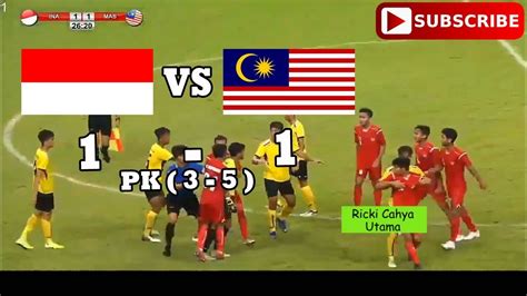 Laga malaysia vs indonesia di stadion bukit jalil, selasa (19/11) malam nanti memang bukan sekadar tiga poin saja. Full Highlight Indonesia Vs Malaysia U-18 - Adu Pinalti ...