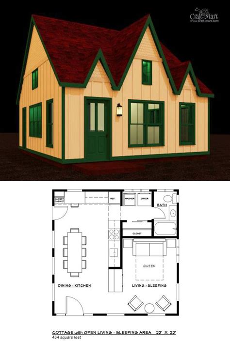 27 Adorable Free Tiny House Floor Plans Tiny House Floor Plans Diy