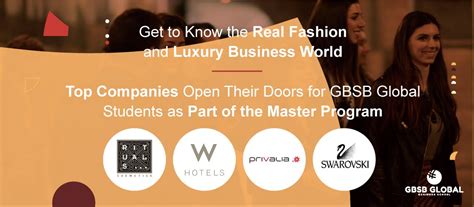Master In Fashion And Luxury Business Management In Barcelona Gbsb