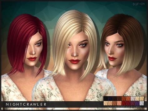 Nightcrawler Trish Hair The Sims 4 Catalog Sims Hair