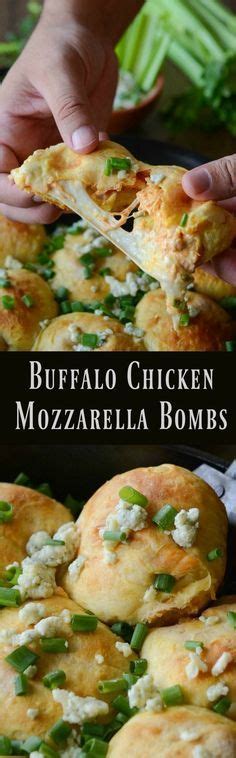 Buffalo Chicken Mozzarella Bombs Recipe Cucina De Yung