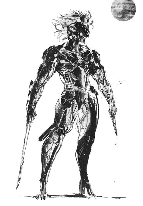 Raiden Illustration Metal Gear Rising Revengeance Art Gallery