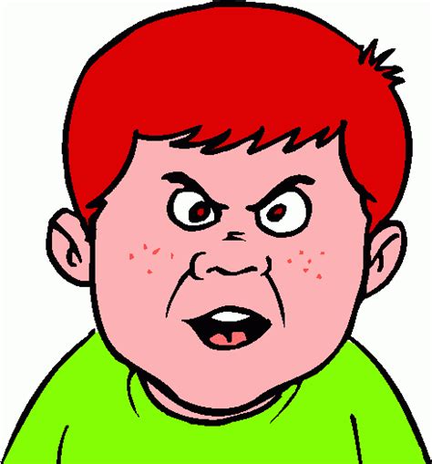Angry Faces Clip Art