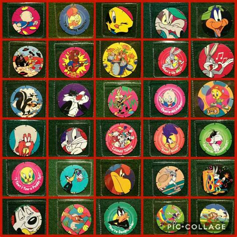 Looney Tunes Tazos From Walkers Crisps 1996 Looney Tunes Looney
