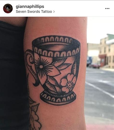Gianna Phillips At Seven Swords Tattoo Sword Tattoo Tattoos Skull